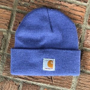 Carhartt Purple Cuffed Knit Beanie Watch Hat Unisex Youth One Size
